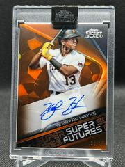 Ke'Bryan Hayes [Orange] #SFA-KH Baseball Cards 2022 Topps Chrome Black Super Futures Autographs Prices