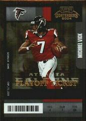Michael Vick [Playoff Ticket] #4 Football Cards 2004 Playoff Contenders Prices