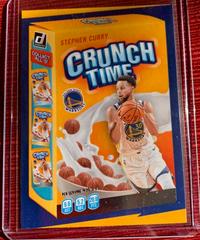 Stephen Curry Basketball Cards 2020 Donruss Crunch Time Prices