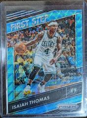 Isaiah Thomas [Teal Wave Prizm] Basketball Cards 2016 Panini Prizm First Step Prices