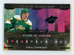 Kirill Kaprizov #BC-KK Hockey Cards 2023 Upper Deck Black Diamond Band of Color Prices