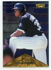 Frank Thomas [Foil] #201 Baseball Cards 1996 Pinnacle Prices