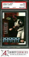 Barry Larkin #48 Baseball Cards 2000 Upper Deck Ionix Prices