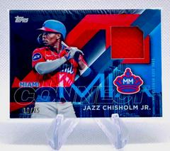 Jazz Chisholm Jr. [Red] #CC-JC Baseball Cards 2024 Topps City Connect Swatch Prices