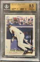 Tony Gwynn #220 Baseball Cards 2001 Fleer Triple Crown Prices