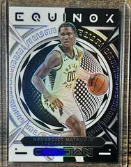 Bennedict Mathurin [Purple] #29 Basketball Cards 2022 Panini Obsidian Equinox Prices