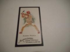 Albert Pujols [Mini Black Bordered] #50 Baseball Cards 2008 Topps Allen & Ginter Prices