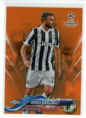 Andrea Barzagli [Orange Refractor] #39 Soccer Cards 2017 Topps Chrome UEFA Champions League Prices