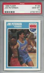Jim Petersen #136 Basketball Cards 1989 Fleer Prices