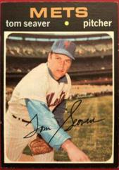 Tom Seaver #160 Baseball Cards 1971 Topps Prices