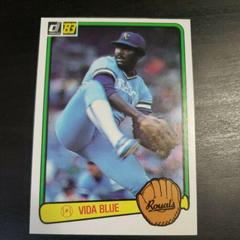 Vida Blue #34 Baseball Cards 1983 Donruss Prices