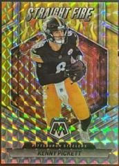 Kenny Pickett [Gold] #SF-KP Football Cards 2023 Panini Mosaic Straight Fire Prices