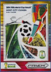 Sofiane Feghouli [Yellow & Red Pulsar Prizm] Soccer Cards 2014 Panini Prizm World Cup Prices