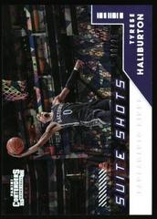 Tyrese Haliburton [Cracked Ice] Basketball Cards 2021 Panini Contenders Suite Shots Prices