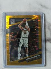 Aaron Gordon [Fast Break Gold] #140 Basketball Cards 2021 Panini Donruss Optic Prices