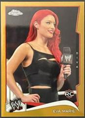Eva Marie [Gold] Wrestling Cards 2014 Topps Chrome WWE Prices