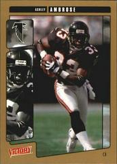 Ashley Ambrose [Gold] #18 Football Cards 2001 Upper Deck Victory Prices