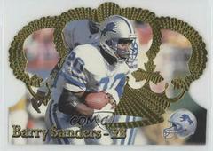 Barry Sanders #46 Football Cards 1995 Pacific Crown Royale Prices