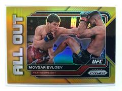 Movsar Evloev [Gold] Ufc Cards 2023 Panini Prizm UFC All Out Prices