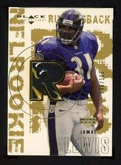 Jamal Lewis [Rookie Jersey Gold] #162 Football Cards 2000 Upper Deck Black Diamond Prices