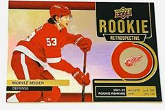 Moritz Seider [Gold] #RR-17 Hockey Cards 2022 Upper Deck Rookie Retrospective Prices
