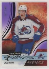 Cale Makar [Purple] #EP-CM Hockey Cards 2021 Upper Deck Synergy Exceptional Phenoms Prices