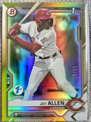 Jay Allen [Gold Foil] #BD-11 Baseball Cards 2021 Bowman Draft 1st Edition Prices