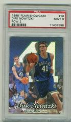 Dirk Nowitzki [Row 2] Basketball Cards 1998 Flair Showcase Prices