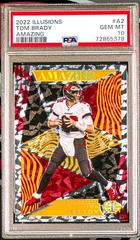Tom Brady [Gold] #A-2 Football Cards 2022 Panini Illusions Amazing Prices