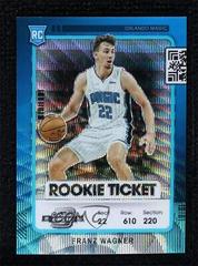 Franz Wagner [Asia Blue Wave] #18 Basketball Cards 2021 Panini Contenders Optic Rookies Prices