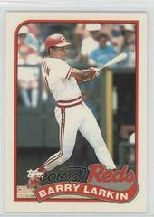 Barry Larkin Baseball Cards 1989 Topps Tiffany Prices
