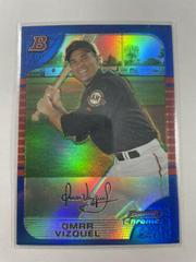 Omar Vizquel [Blue Refractor] #17 Baseball Cards 2005 Bowman Chrome Prices