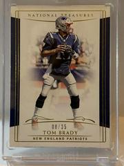 Tom Brady [Gold] #60 Football Cards 2018 National Treasures Prices
