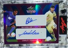 Bambase Conte [Purple] Soccer Cards 2022 Leaf Vivid Autographs Prices