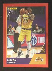 LeBron James [Red] #65 Basketball Cards 2021 Panini NBA Card Collection Prices
