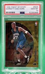 Garnett, Van Horn #M25 Basketball Cards 1998 Finest Mystery Prices