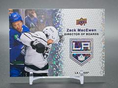 Zack MacEwen [Sparkle] #DB-9 Hockey Cards 2023 Upper Deck Director of Boards Prices