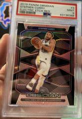 Stephen Curry #3 Basketball Cards 2019 Panini Obsidian Prices