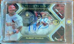 Albert Pujols Baseball Cards 2022 Topps Tribute to MVPs Autographs Prices