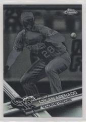 Nolan Arenado [White Jersey Negative] #102 Baseball Cards 2017 Topps Chrome Prices