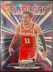 Trae Young #20 Basketball Cards 2021 Panini Prizm Fearless Prices