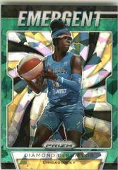 Diamond DeShields [Prizm Green Ice] Basketball Cards 2020 Panini Prizm WNBA Emergent Prices