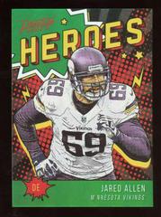 Jared Allen [Xtra Points Green] #5 Football Cards 2020 Panini Prestige Heroes Prices