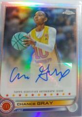 Chance Gray Basketball Cards 2022 Topps Chrome McDonald's All-American Autographs Prices