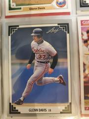 Glenn Davis #398 Baseball Cards 1991 Leaf Prices