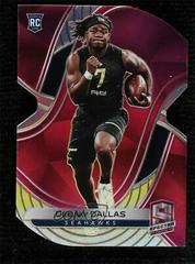 DeeJay Dallas [Pink Die Cut] #198 Football Cards 2020 Panini Spectra Prices