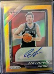 Jakob Poeltl [Gold] #NPS-JKP Basketball Cards 2020 Panini Chronicles National Pride Signatures Prices
