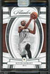 Kevin Durant #7 Basketball Cards 2021 Panini Flawless Prices