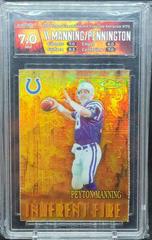 Peyton Manning, Chad Pennington [Gold Refractor] Football Cards 2000 Topps Finest Prices