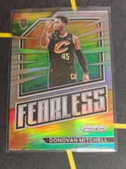 Donovan Mitchell [Silver] #4 Basketball Cards 2022 Panini Prizm Fearless Prices
